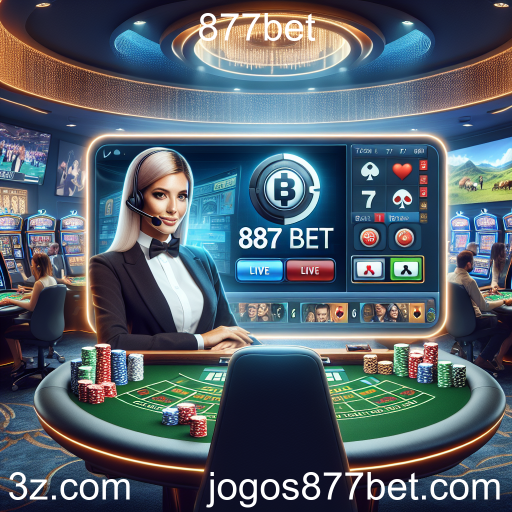 A Emoção do Cassino Ao Vivo na 877bet